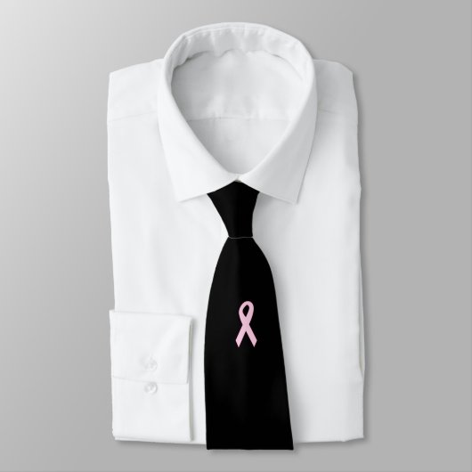 Roze bewustmakingslint stropdas (Gebonden)