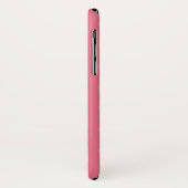 Roze bewustwording iPhone X-Hoesjes met lint borst Case-Mate iPhone Case (Achterkant/links)