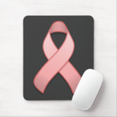 Roze bewustzijn Ribbon Mousepad Muismat (Met muis)