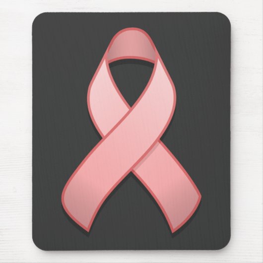 Roze bewustzijn Ribbon Mousepad Muismat (Voorkant)