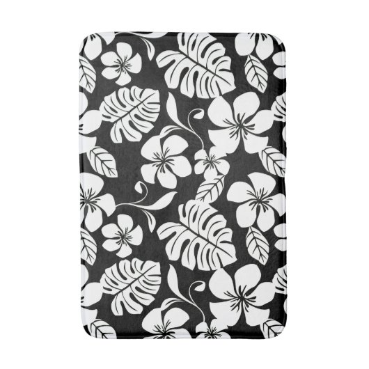 ROZE BH'TJE (ZWART/WIT) BADMAT (Voorkant Verticaal)