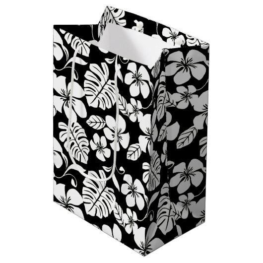 ROZE BH'TJE (ZWART/WIT) MEDIUM CADEAUZAKJE (Voorkant Gekanteld)
