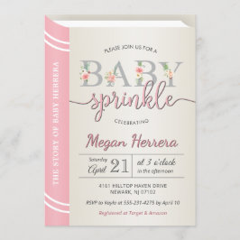 Roze bibliotheek met verhalen uit het winkelboek B Kaart