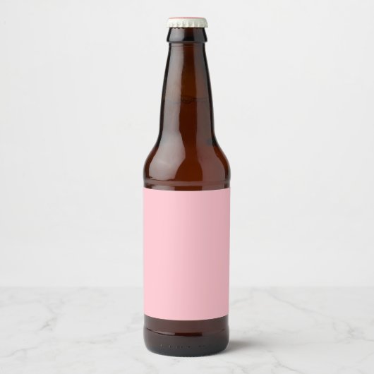 Roze Bier Etiket (Voorkant)