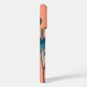 Roze Bij Bloem Klassieke Hokusai Kunst Case-Mate iPhone Case (Achterkant / Rechts)