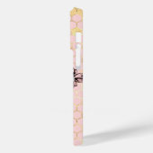 Roze bijen Case-Mate iPhone case (Achterkant / Links)