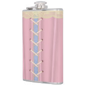  roze bijgeleverde corset heupfles (Links)