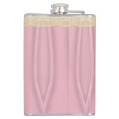  roze bijgeleverde corset heupfles (Achterkant)