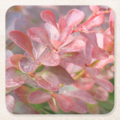 roze bijkantoren kartonnen onderzetters (Voorkant)