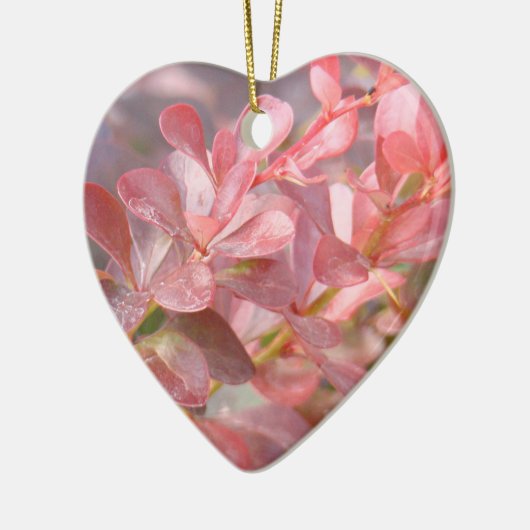  roze bijkantoren keramisch ornament (Links)