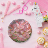  roze bijkantoren papieren bordje (Feest)