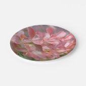  roze bijkantoren papieren bordje (Gekanteld)