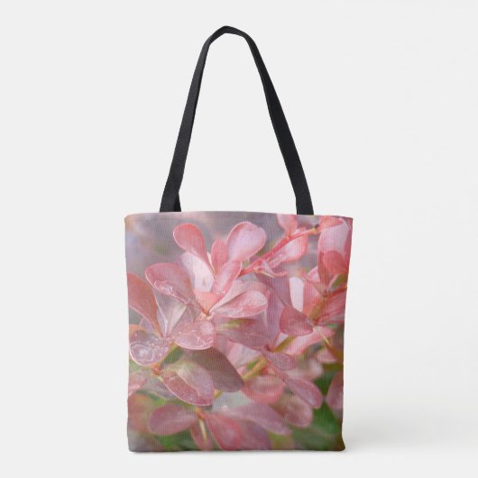 roze bijkantoren tote bag (Achterkant)