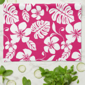 ROZE BIKINI (AARDBEIROOD) THEEDOEK (Gevouwen)