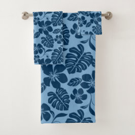 ROZE BIKINI (BLAUW x 2) BADHANDBOEK SET Bad Handdoek
