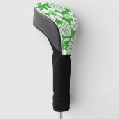 ROZE BIKINI (GRASGROEN) GOLFHEADCOVER (Schuin)