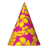 ROZE BIKINI (HEET ROZE/GEEL) FEESTHOED FEESTHOEDJES (Links)