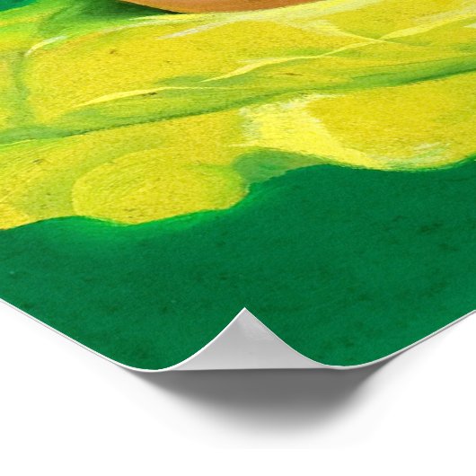 Roze Bikini omhoog Poster (Hoek)