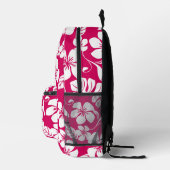 ROZE BIKINI PATROON IN AARDBEIEN ROOD BEDRUKTE RUGZAK (Rechts)