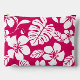 ROZE BIKINI PATROON IN AARDBEIEN ROOD ETUI