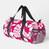 ROZE BIKINI PATROON IN AARDBEIROOD PLUNJEZAK (Rechterhoek)