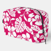 ROZE BIKINI PATROON IN AARDBEIROOD TOILETTASJE (Rechterhoek)