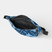 ROZE BIKINI PATROON IN BLAUW x 2 Heuptasje (Open)