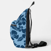 ROZE BIKINI PATROON IN BLAUW x 2 Sling Bag (Rechts)