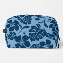 ROZE BIKINI PATROON IN BLAUW x 2 Toilettasje