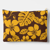 ROZE BIKINI PATROON IN BRUIN/GOUD ETUI (Achterkant)