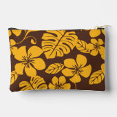 ROZE BIKINI PATROON IN BRUIN/GOUD ETUI (Achterkant)