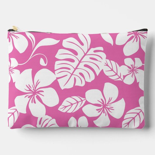 ROZE BIKINI PATROON IN FLAMINGO ROZE ETUI (Voorkant)