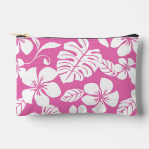 ROZE BIKINI PATROON IN FLAMINGO ROZE ETUI