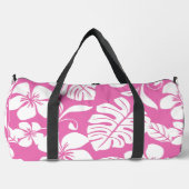 ROZE BIKINI PATROON IN FLAMINGO ROZE PLUNJEZAK (Voorkant)