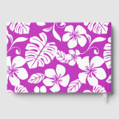 ROZE BIKINI PATROON IN FRAMBOOS GASTENBOEK (Achterkant)