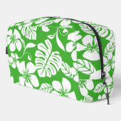 ROZE BIKINI PATROON IN GRAS GROEN TOILETTASJE (Rechterhoek)