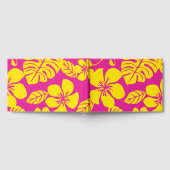 ROZE BIKINI PATROON IN HEET ROZE EN GEEL GASTENBOEK (Volledig)