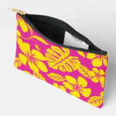 ROZE BIKINI PATROON IN HEET ROZE/GEEL ETUI (Open)