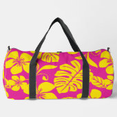 ROZE BIKINI PATROON IN HEET ROZE/GEEL PLUNJEZAK (Voorkant)