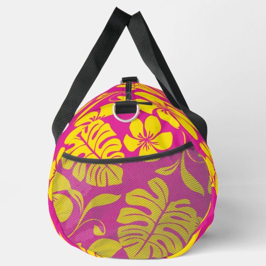 ROZE BIKINI PATROON IN HEET ROZE/GEEL PLUNJEZAK (Rechts)