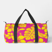 ROZE BIKINI PATROON IN HEET ROZE/GEEL PLUNJEZAK (Voorkant)