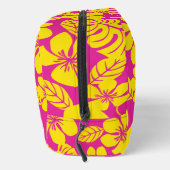 ROZE BIKINI PATROON IN HEET ROZE/GEEL TOILETTASJE (Rechts)