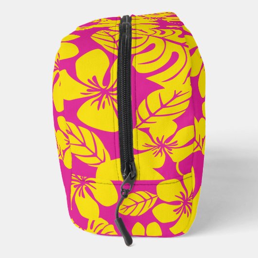 ROZE BIKINI PATROON IN HEET ROZE/GEEL TOILETTASJE (Rechts)