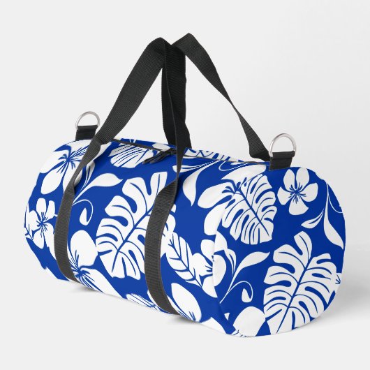 ROZE BIKINI PATROON IN KONINKLIJK BLAUW PLUNJEZAK (Linkerhoek)