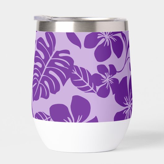 ROZE BIKINI PATROON IN PAARSE x 2 (Rechts)