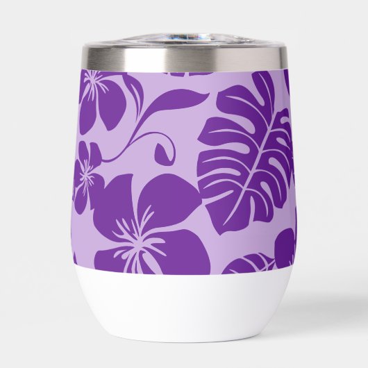 ROZE BIKINI PATROON IN PAARSE x 2 (Voorkant)