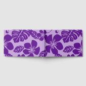 ROZE BIKINI PATROON IN PAARSE x 2 Gastenboek (Volledig)