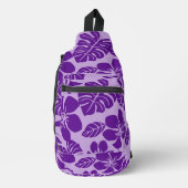 ROZE BIKINI PATROON IN PAARSE x 2 Sling Bag (Voorkant)