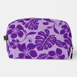 ROZE BIKINI PATROON IN PAARSE x 2 Toilettasje