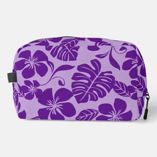 ROZE BIKINI PATROON IN PAARSE x 2 Toilettasje (Voorkant)